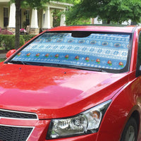 FSM Christmas Auto Sun Shade Merry Xmas Federated States of Micronesia - Polynesian Pride