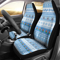 FSM Christmas Car Seat Cover Merry Xmas Federated States of Micronesia LT14 - Polynesian Pride