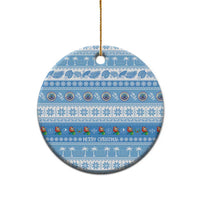 FSM Christmas Ceramic Ornament Merry Xmas Federated States of Micronesia - Polynesian Pride