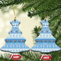 FSM Christmas Ceramic Ornament Merry Xmas Federated States of Micronesia - Polynesian Pride