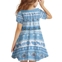 FSM Christmas Family Matching Summer Maxi Dress and Hawaiian Shirt Merry Xmas Federated States of Micronesia LT14 - Polynesian Pride
