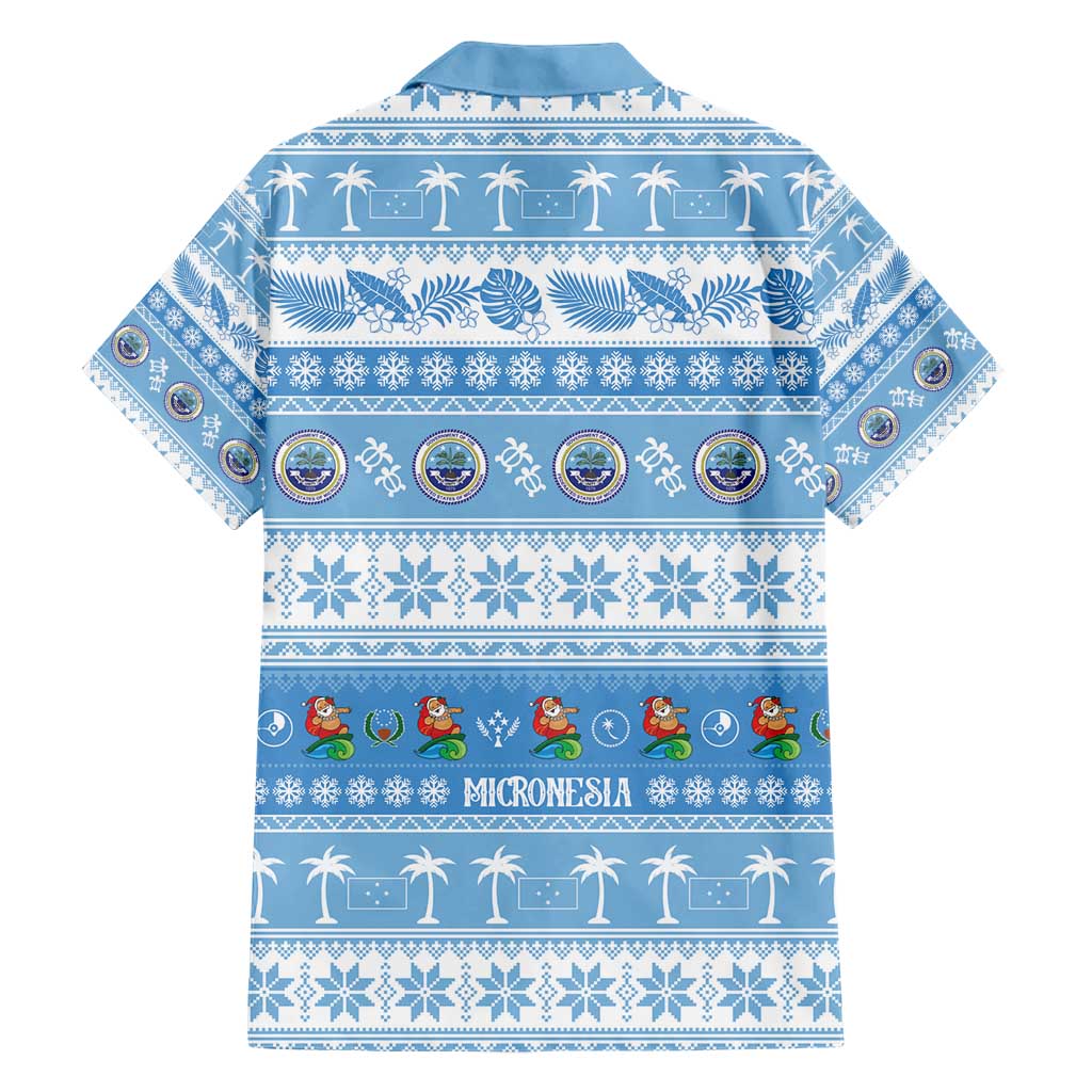 FSM Christmas Hawaiian Shirt Merry Xmas Federated States of Micronesia LT14 - Polynesian Pride