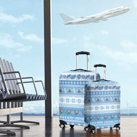 FSM Christmas Luggage Cover Merry Xmas Federated States of Micronesia LT14 - Polynesian Pride