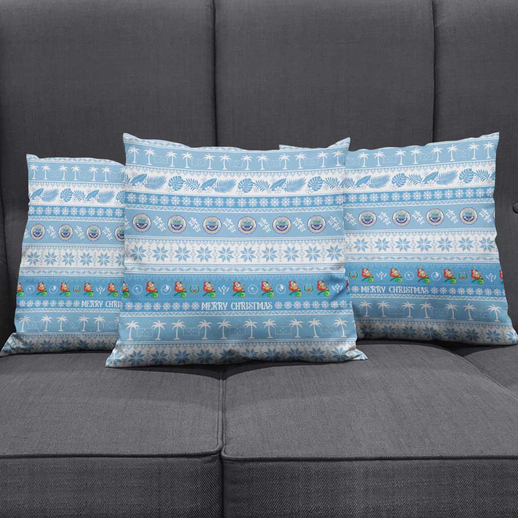 FSM Christmas Pillow Cover Merry Xmas Federated States of Micronesia - Polynesian Pride