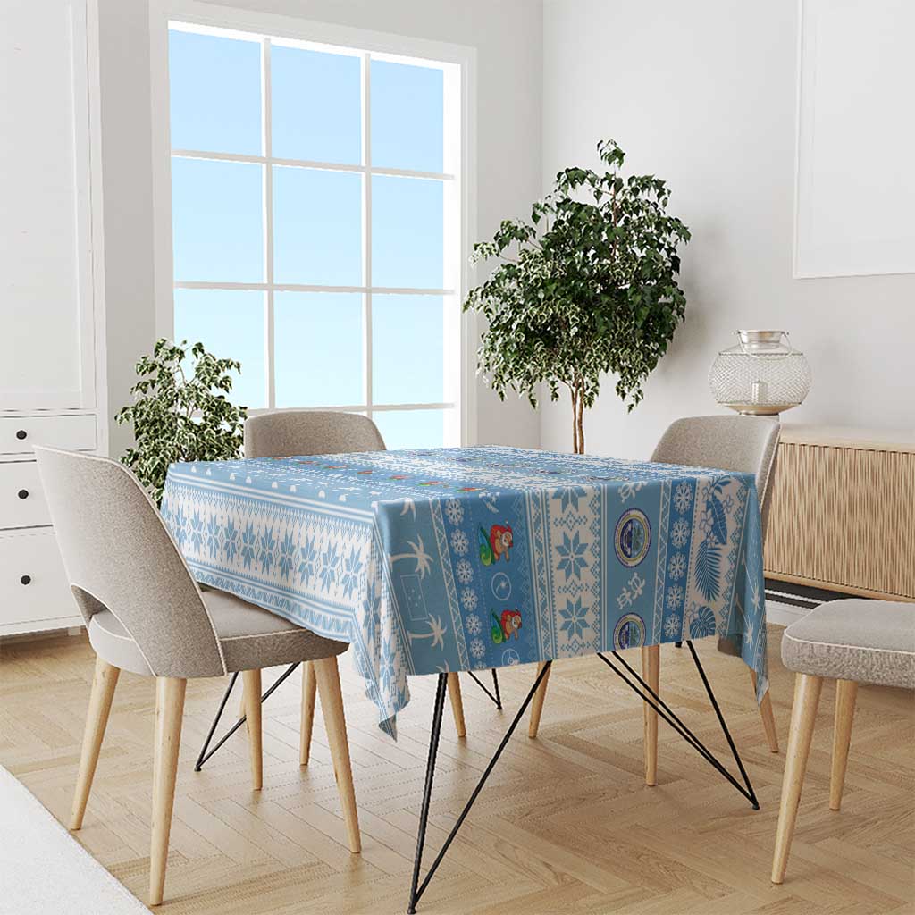 FSM Christmas Tablecloth Merry Xmas Federated States of Micronesia - Polynesian Pride