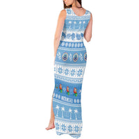 FSM Christmas Tank Maxi Dress Merry Xmas Federated States of Micronesia LT14 - Polynesian Pride
