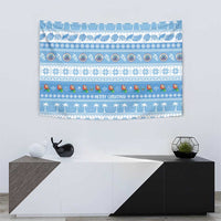 FSM Christmas Tapestry Merry Xmas Federated States of Micronesia - Polynesian Pride
