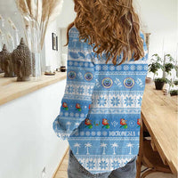 FSM Christmas Women Casual Shirt Merry Xmas Federated States of Micronesia LT14 - Polynesian Pride