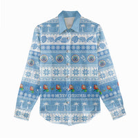 FSM Christmas Women Casual Shirt Merry Xmas Federated States of Micronesia LT14 - Polynesian Pride