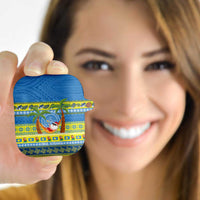 Palau Christmas AirPods Case Chilling Santa Ungil Kurismas - Polynesian Pride