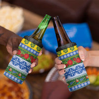 Solomon Islands Christmas 4 in 1 Can Cooler Tumbler The Solomons Melanesian Meri Krismas LT14 - Polynesian Pride