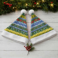 Solomon Islands Christmas Santa Hat The Solomons Melanesian Meri Krismas - Polynesian Pride