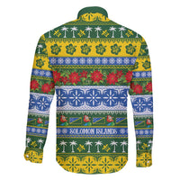 Solomon Islands Christmas Family Matching Mermaid Dress and Hawaiian Shirt The Solomons Melanesian Meri Krismas LT14 - Polynesian Pride