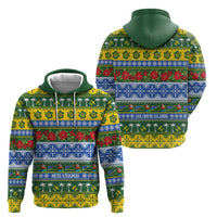 Solomon Islands Christmas Hoodie The Solomons Melanesian Meri Krismas - Polynesian Pride
