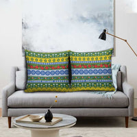 Solomon Islands Christmas Pillow Cover The Solomons Melanesian Meri Krismas - Polynesian Pride