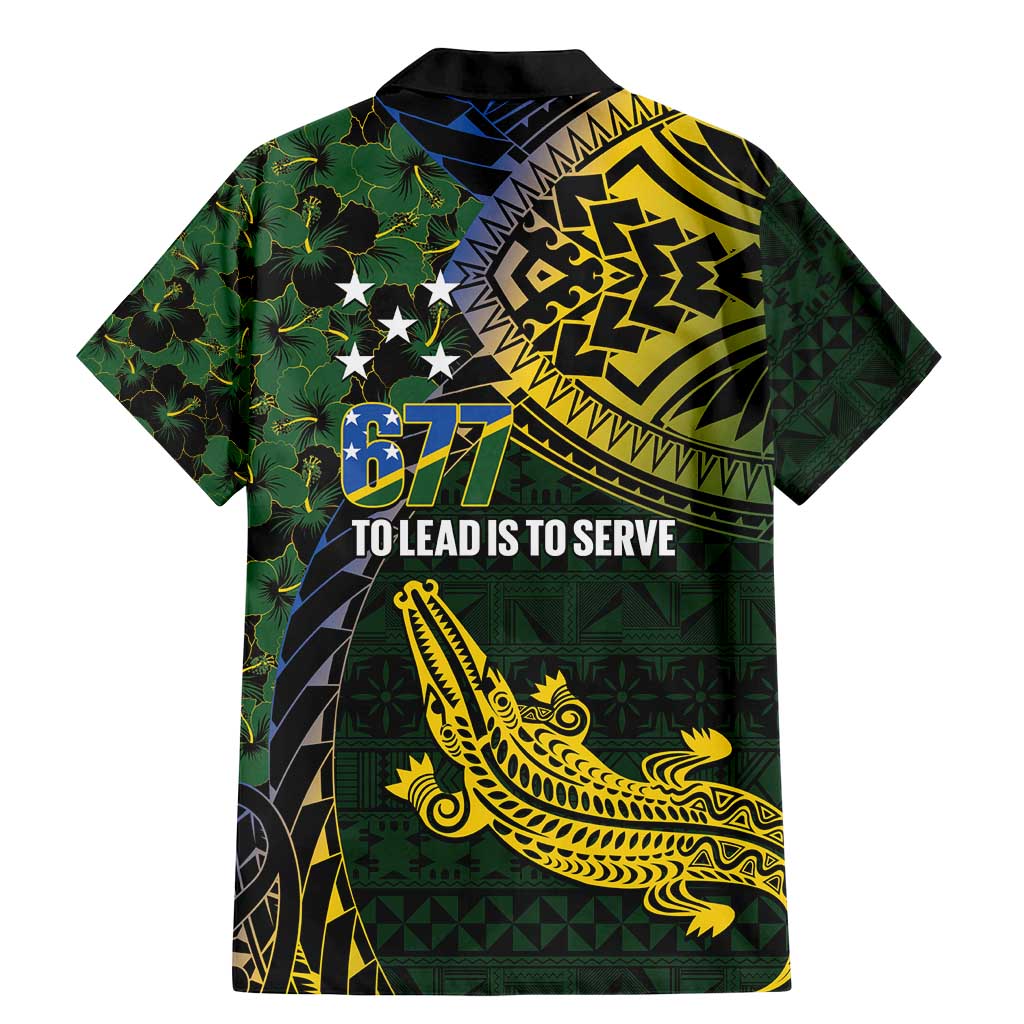 Solomon Islands Family Matching Mermaid Dress and Hawaiian Shirt 677 Proud Crocodile Melanesian Pattern LT14 - Polynesian Pride