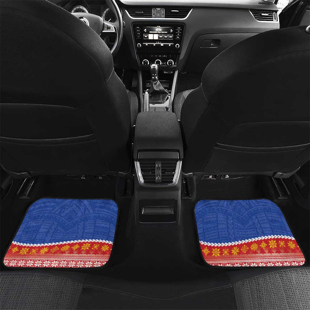 The Philippines Christmas Car Mats Pilipinas Parol - Maligayang Pasko!
