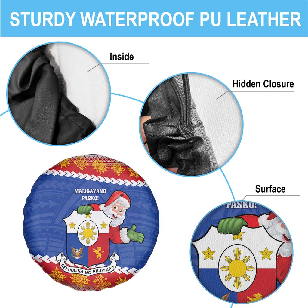 The Philippines Christmas Spare Tire Cover Pilipinas Parol - Maligayang Pasko!