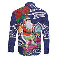 Guam Christmas Family Matching Puletasi and Hawaiian Shirt Poinsettia With Bougainvillea - Felis Pasgua! LT14 - Polynesian Pride
