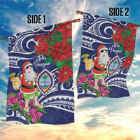 Guam Christmas Garden Flag Poinsettia With Bougainvillea - Felis Pasgua! LT14 - Polynesian Pride
