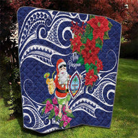 Guam Christmas Quilt Poinsettia With Bougainvillea - Felis Pasgua! LT14 - Polynesian Pride