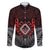 Aotearoa Kiwi Taniko Family Matching Puletasi and Hawaiian Shirt Silver Fern With Maori Koru Pattern
