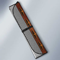 Malo e Lelei Tonga Auto Sun Shade Tongan Ngatu Tapa Cloth LT14 - Polynesian Pride