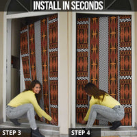 Malo e Lelei Tonga Door Cover Tongan Ngatu Tapa Cloth LT14 - Polynesian Pride