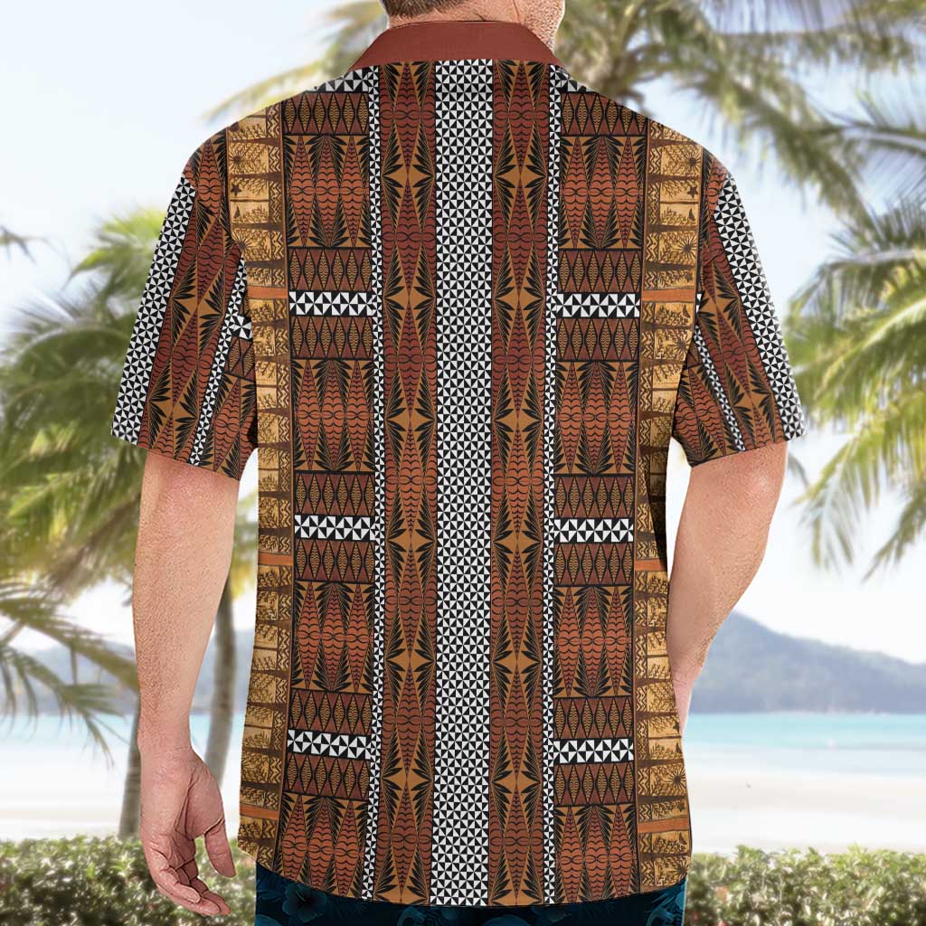 Malo e Lelei Tonga Hawaiian Shirt Tongan Ngatu Tapa Cloth - Polynesian Pride