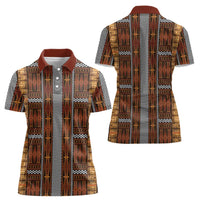 Malo e Lelei Tonga Women Polo Shirt Tongan Ngatu Tapa Cloth - Polynesian Pride