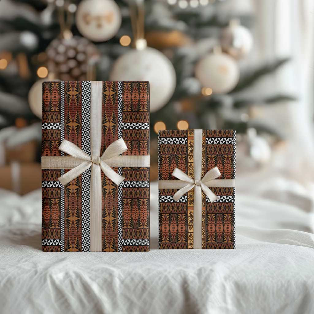 Malo e Lelei Tonga Wrapping Paper Tongan Ngatu Tapa Cloth - Polynesian Pride