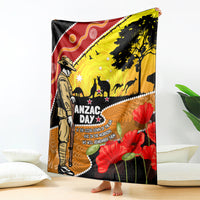 New Zealand And Australia ANZAC Day Blanket Aboriginal Maori Starring Night Style
