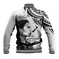 New Zealand Women's Day Baseball Jacket Aotearoa Kia Whakapumau Te Mana Wahine LT14 - Polynesian Pride