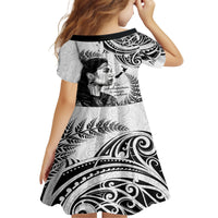 New Zealand Women's Day Family Matching Puletasi and Hawaiian Shirt Aotearoa Kia Whakapumau Te Mana Wahine LT14 - Polynesian Pride