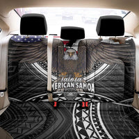 Talofa American Samoa Flag Day Back Car Seat Cover Bald Eagle Polynesian Tattoo LT14 - Polynesian Pride