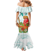 Hawaii Cinco de Mayo Family Matching Mermaid Dress and Hawaiian Shirt Chili Pepper Hula Girl Tropical Vibes LT14 - Polynesian Pride