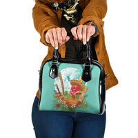 Hawaii Cinco de Mayo Shoulder Handbag Chili Pepper Hula Girl Tropical Vibes