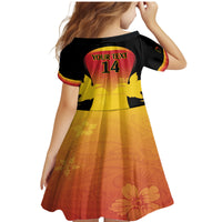 Custom Papua New Guinea Cricket Family Matching Mermaid Dress and Hawaiian Shirt 2024 Go PNG LT14 - Polynesian Pride