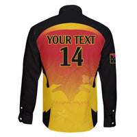 Custom Papua New Guinea Cricket Family Matching Summer Maxi Dress and Hawaiian Shirt 2024 Go PNG LT14 - Polynesian Pride
