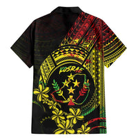 Reggae Kosrae Liberation Day Family Matching Mermaid Dress and Hawaiian Shirt September 8 Polynesian Tattoo LT14 - Polynesian Pride