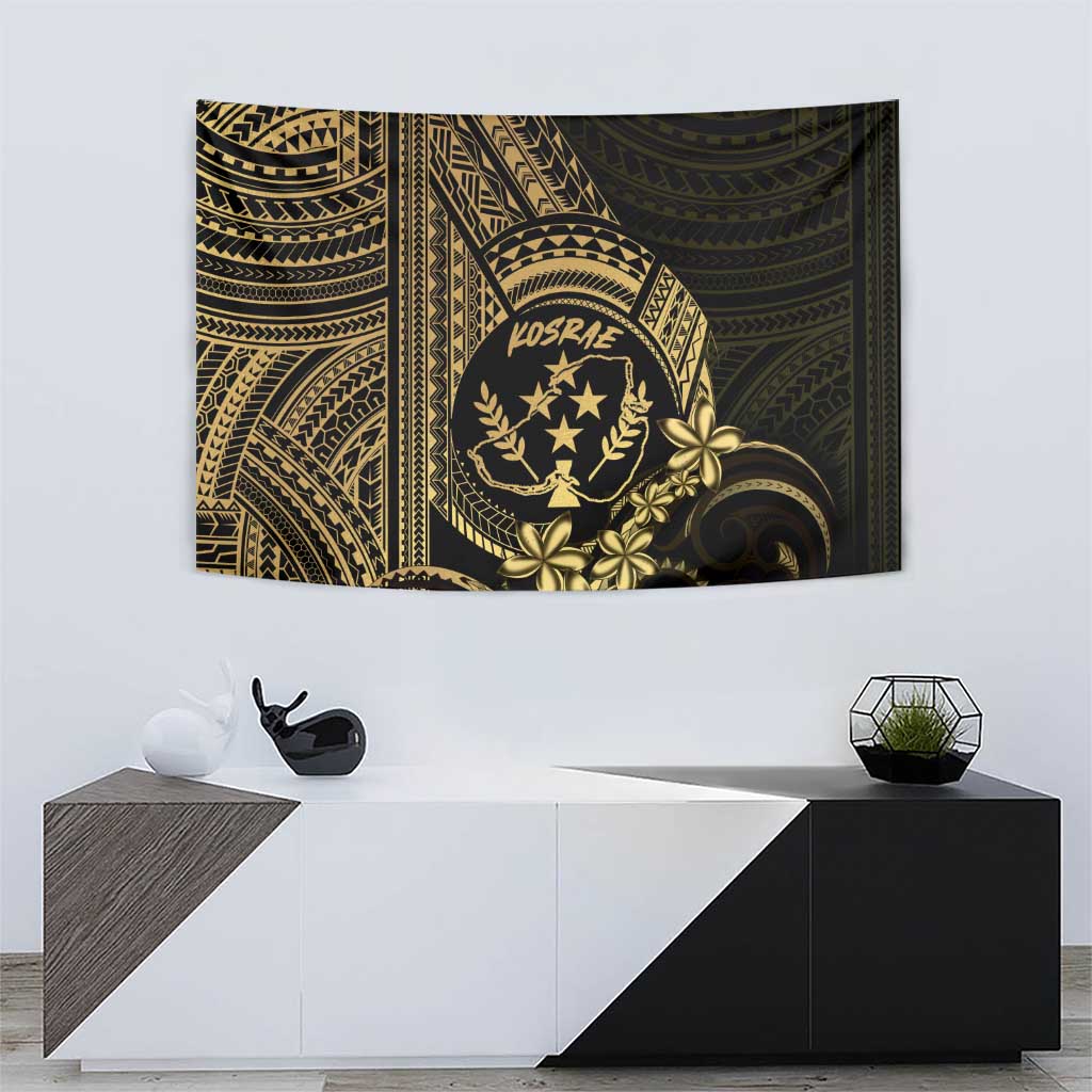 Gold Kosrae Liberation Day Tapestry September 8 Polynesian Tattoo - Polynesian Pride
