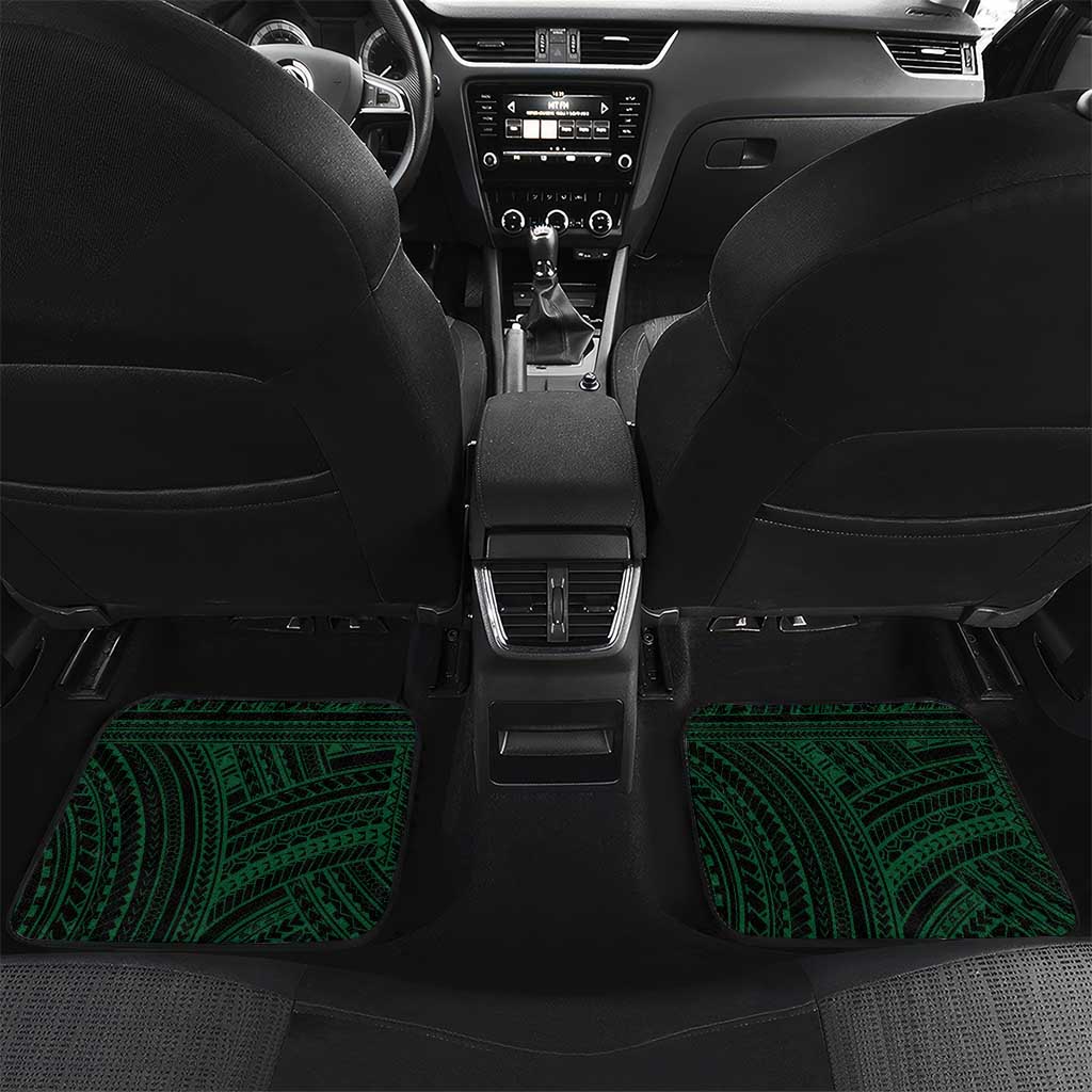 Long Live Vanuatu Independence Day Car Mats 45th Anniversary Woven Pattern - Polynesian Pride