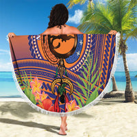 PNG New Ireland Province Beach Blanket Niu Ailan Necklace Polynesian Tattoo LT14 - Polynesian Pride