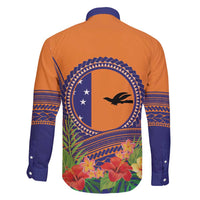 PNG New Ireland Province Family Matching Off Shoulder Short Dress and Hawaiian Shirt Niu Ailan Necklace Polynesian Tattoo LT14 - Polynesian Pride