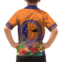 PNG New Ireland Province Family Matching Summer Maxi Dress and Hawaiian Shirt Niu Ailan Necklace Polynesian Tattoo LT14 - Polynesian Pride