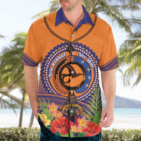 PNG New Ireland Province Hawaiian Shirt Niu Ailan Necklace Polynesian Tattoo LT14 - Polynesian Pride
