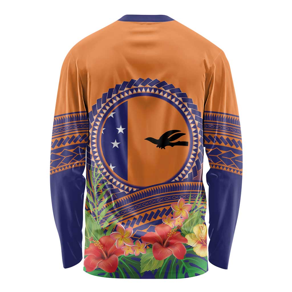 PNG New Ireland Province Long Sleeve Shirt Niu Ailan Necklace Polynesian Tattoo LT14 - Polynesian Pride
