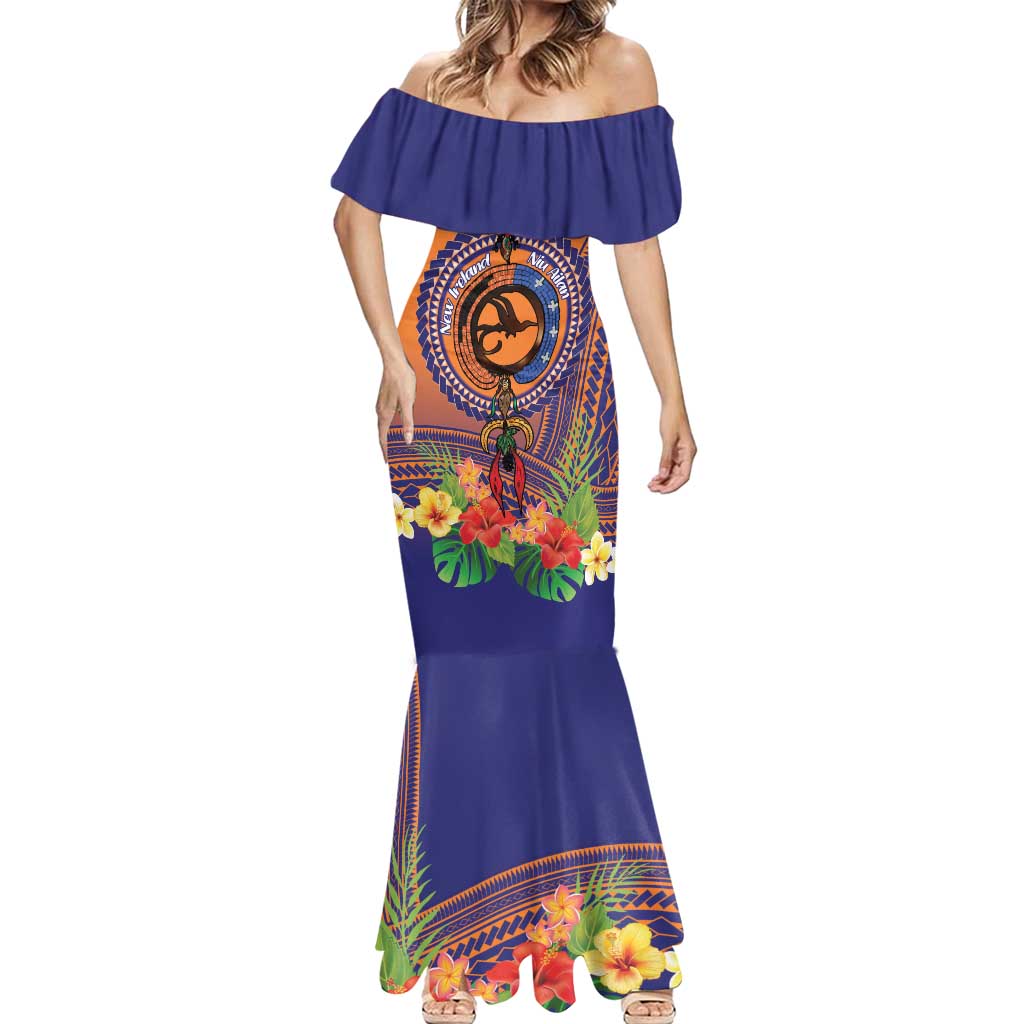 PNG New Ireland Province Mermaid Dress Niu Ailan Necklace Polynesian Tattoo LT14 - Polynesian Pride