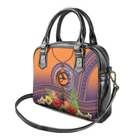PNG New Ireland Province Shoulder Handbag Niu Ailan Necklace Polynesian Tattoo LT14 - Polynesian Pride