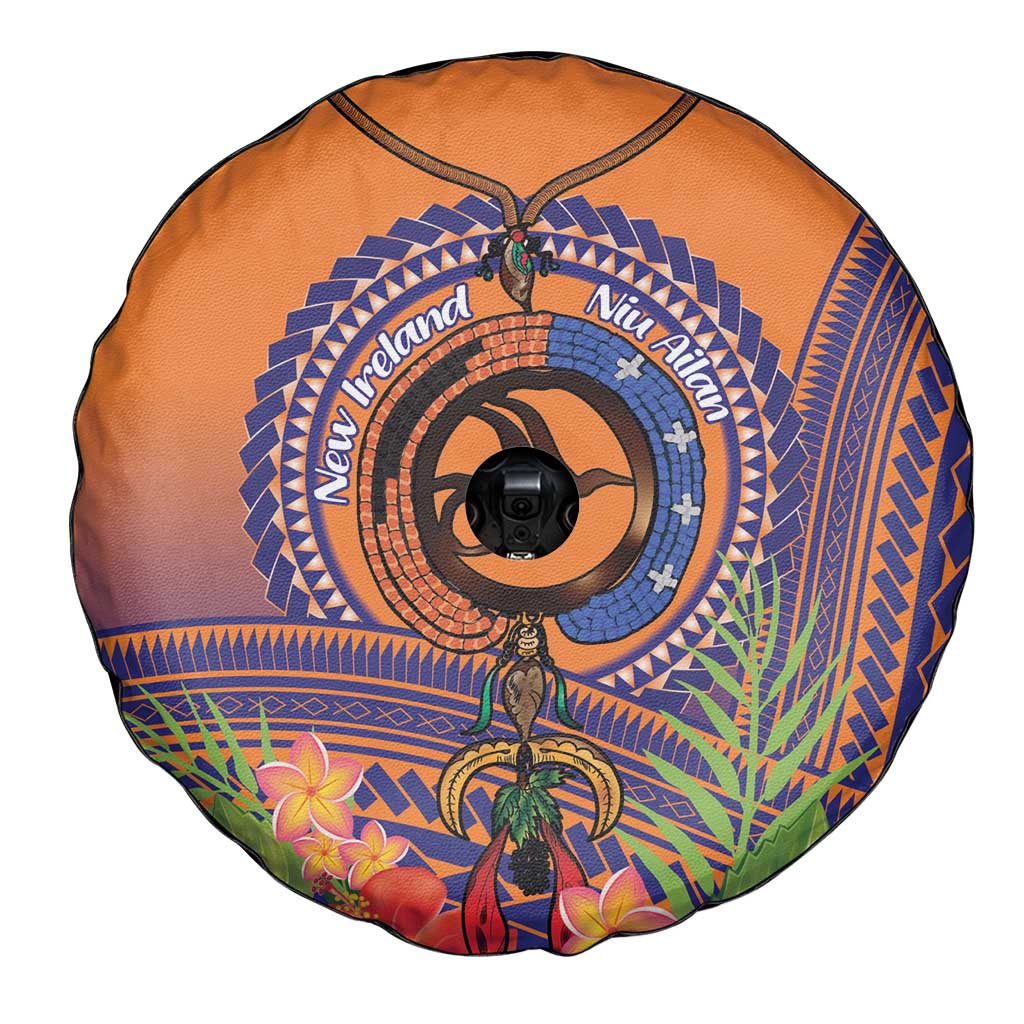 PNG New Ireland Province Spare Tire Cover Niu Ailan Necklace Polynesian Tattoo LT14 - Polynesian Pride